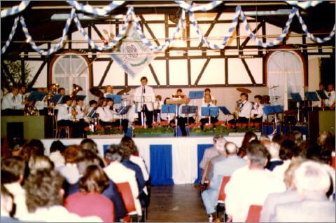 1983 beim ersten Jahreskonzert